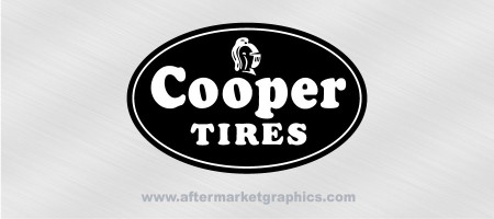 Cooper Tires Decals 01 - Pair (2 pieces)